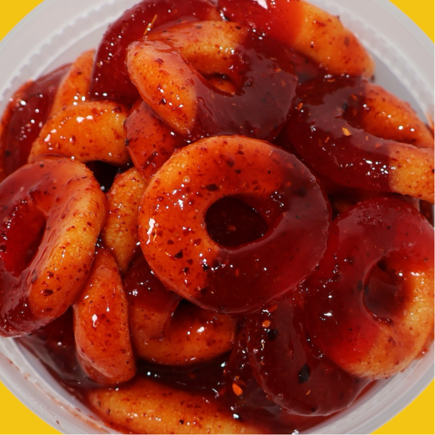 
                      
                        Chamoy Peach Rings
                      
                    