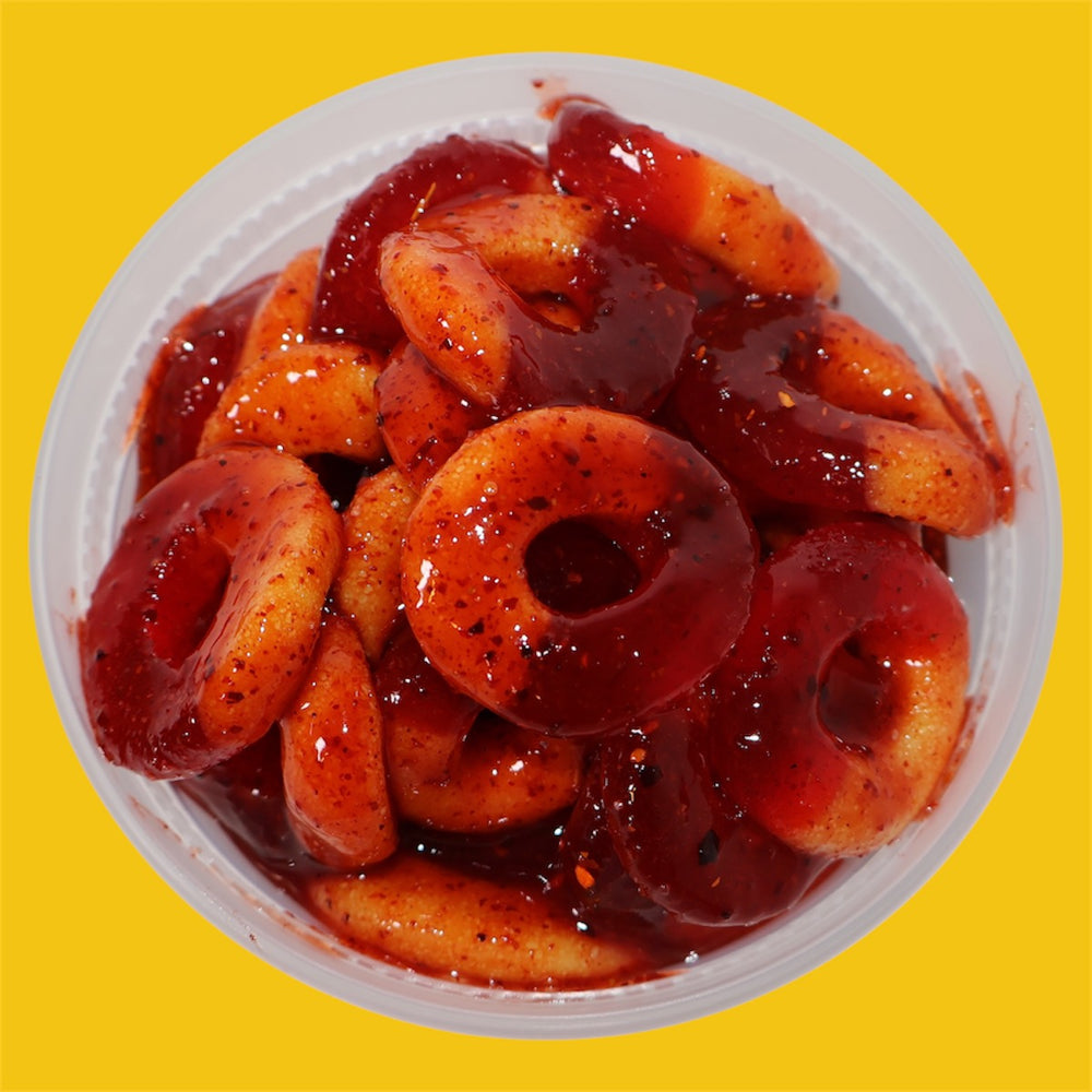 Chamoy Peach Rings